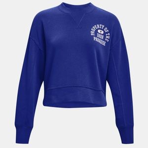 NWT Project Rock crop sweater under armour